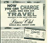 Early advertisement for Diners